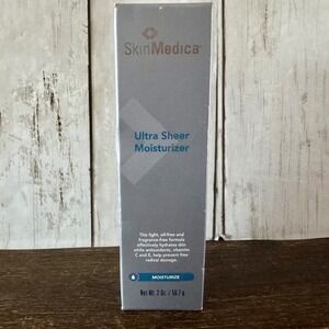 SkinMedica Ultra Sheer Moisturizer 2 oz Oil-Free Face Cream for Oily Skin NEW